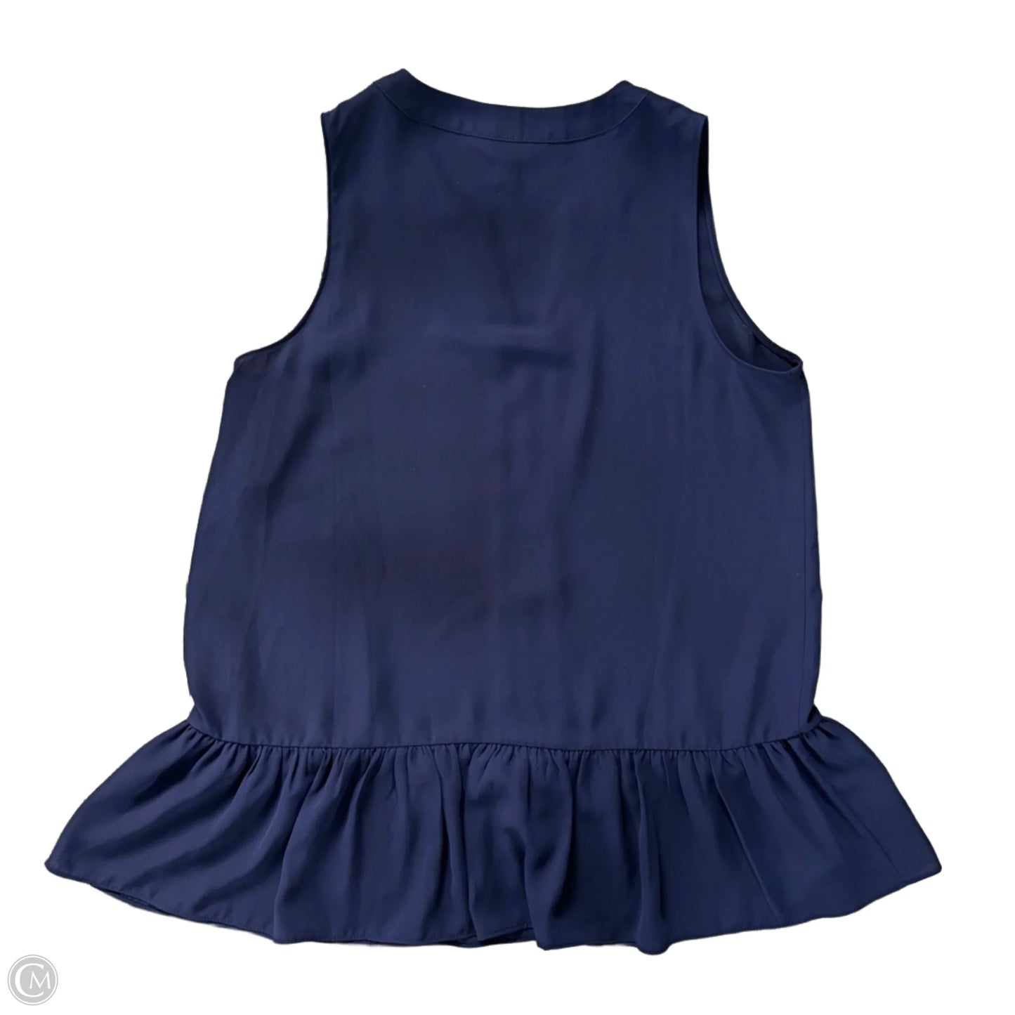 Top Sleeveless Designer By Lilly Pulitzer In Navy, Size: S