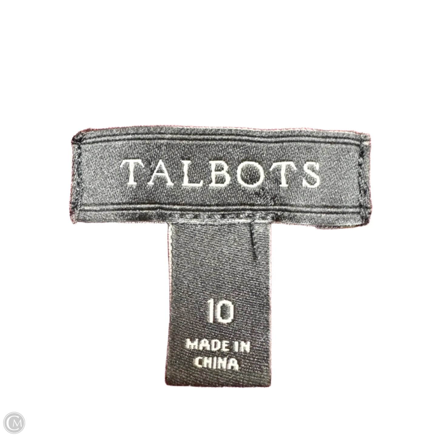 Dress Casual Midi By Talbots In Multi-colored, Size: M