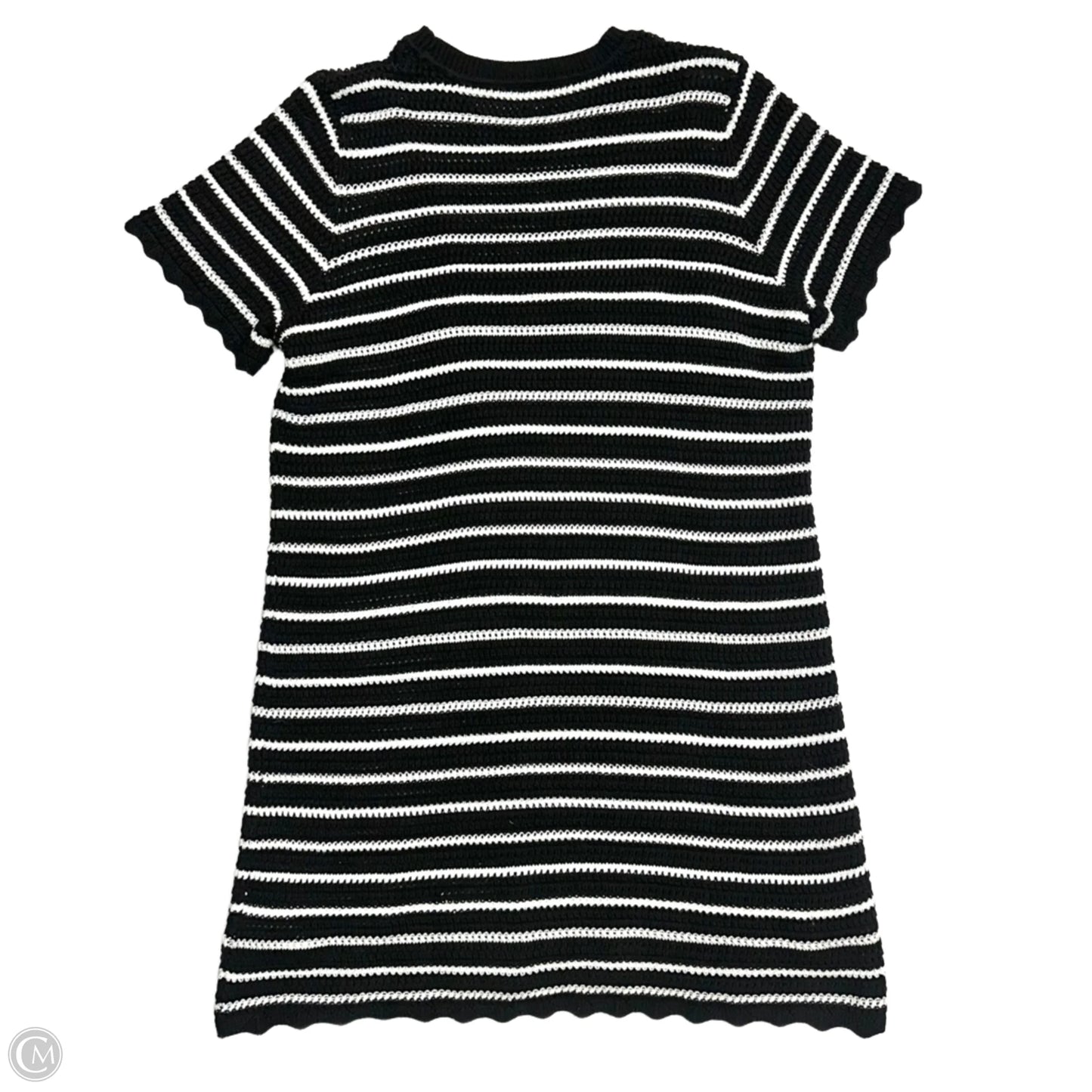 Dress Casual Midi By Gap In Striped Pattern, Size: Xl