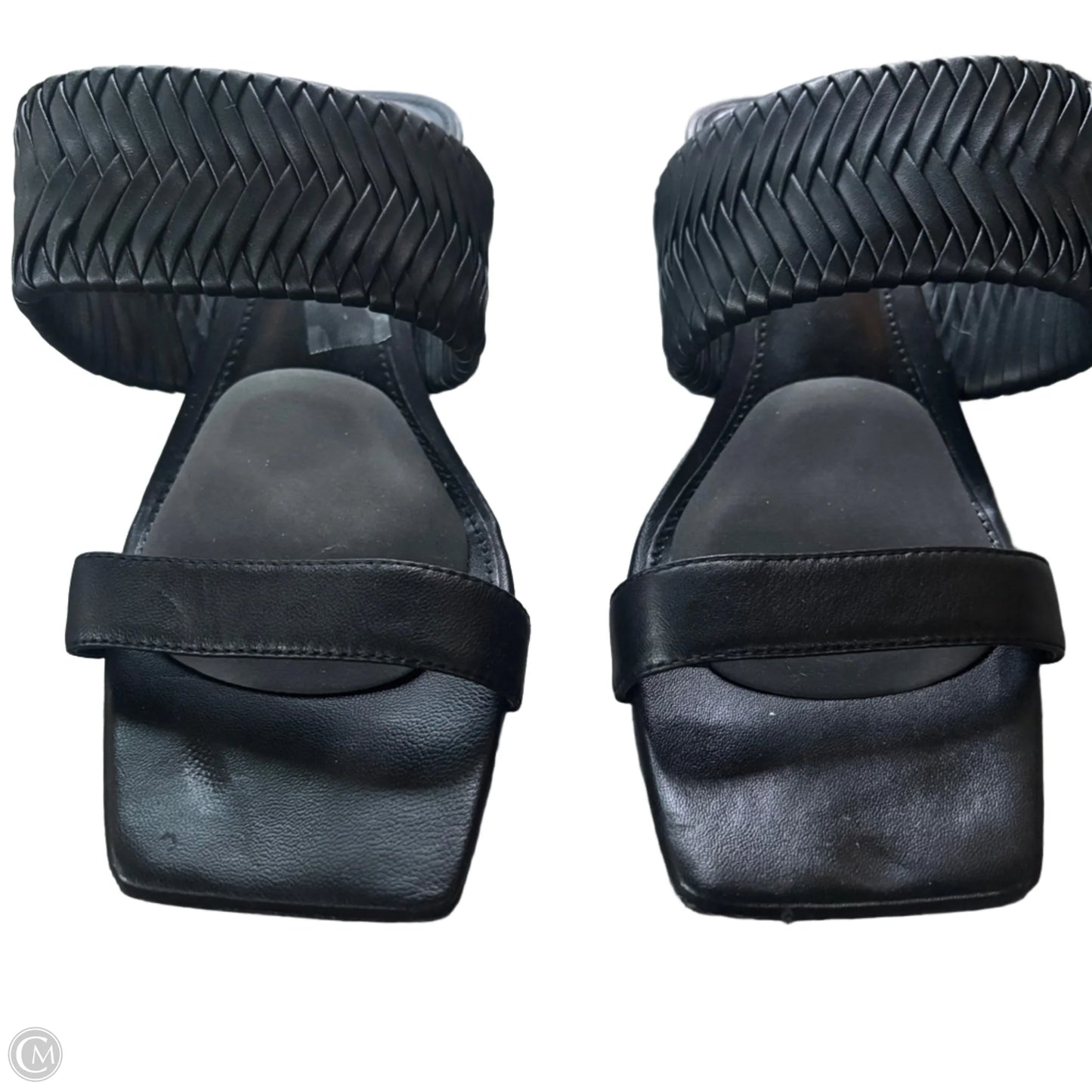 Sandals Heels Block By Vince Camuto In Black, Size: 6.5