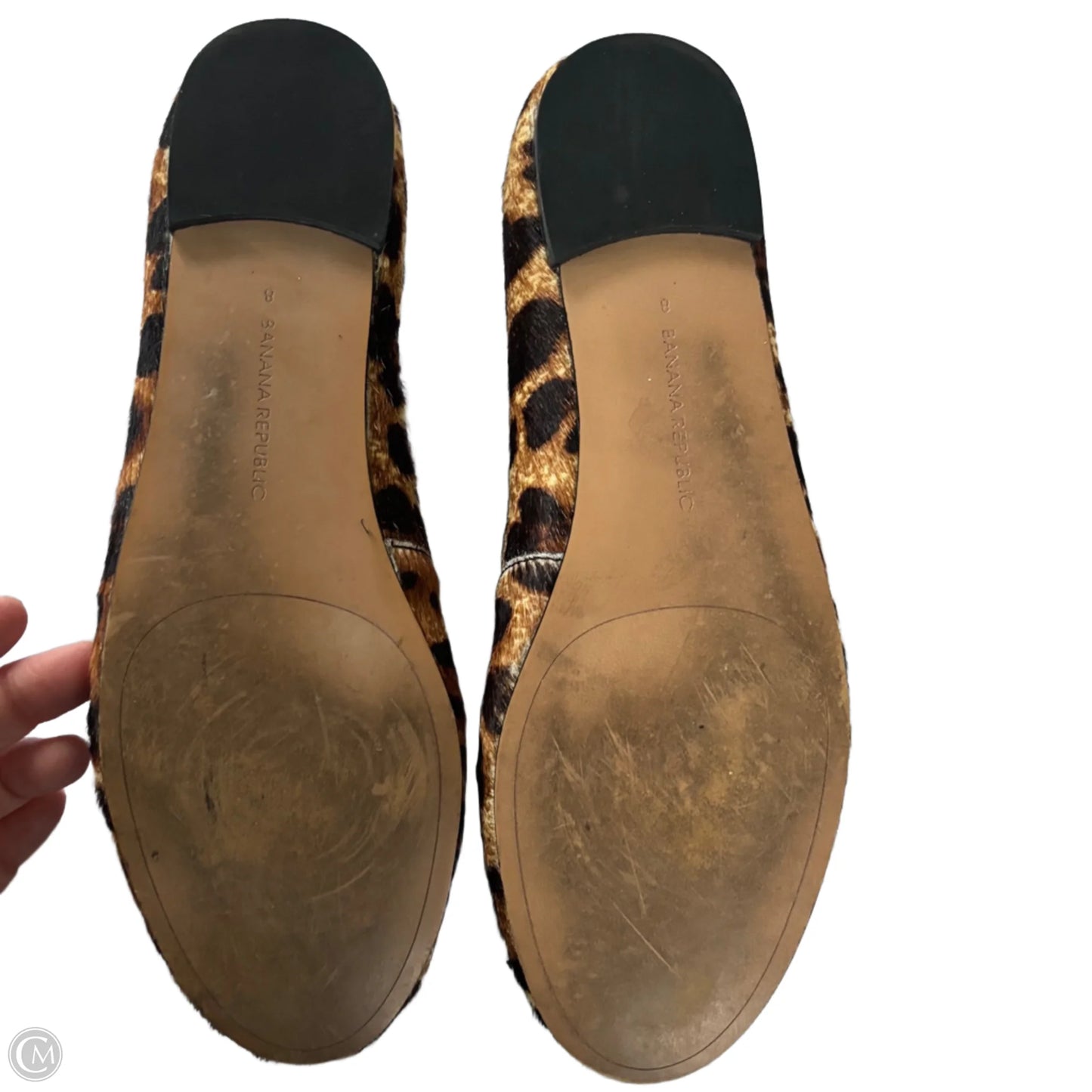 Shoes Flats By Banana Republic In Animal Print, Size: 8