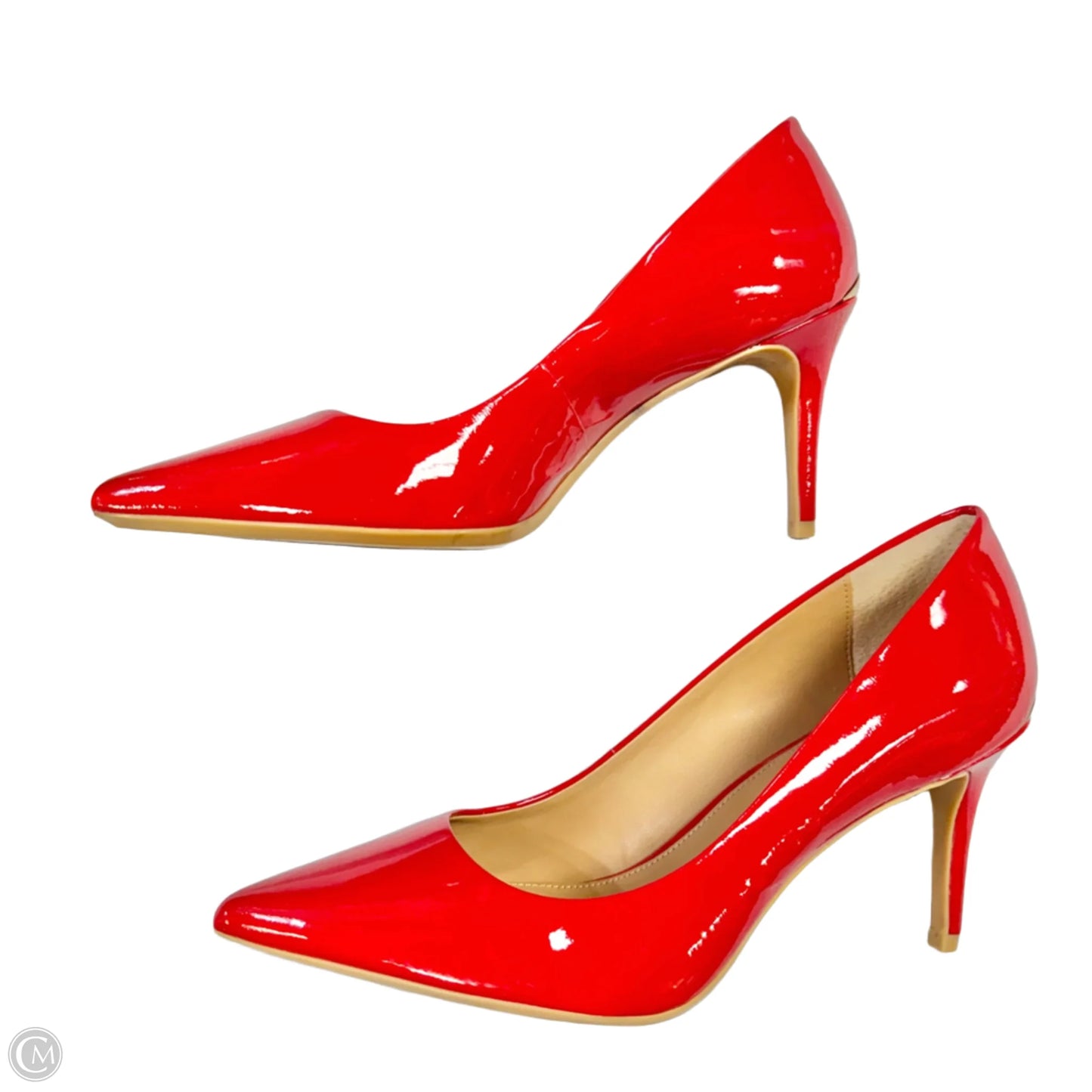 Shoes Heels Stiletto By Calvin Klein In Red, Size: 8