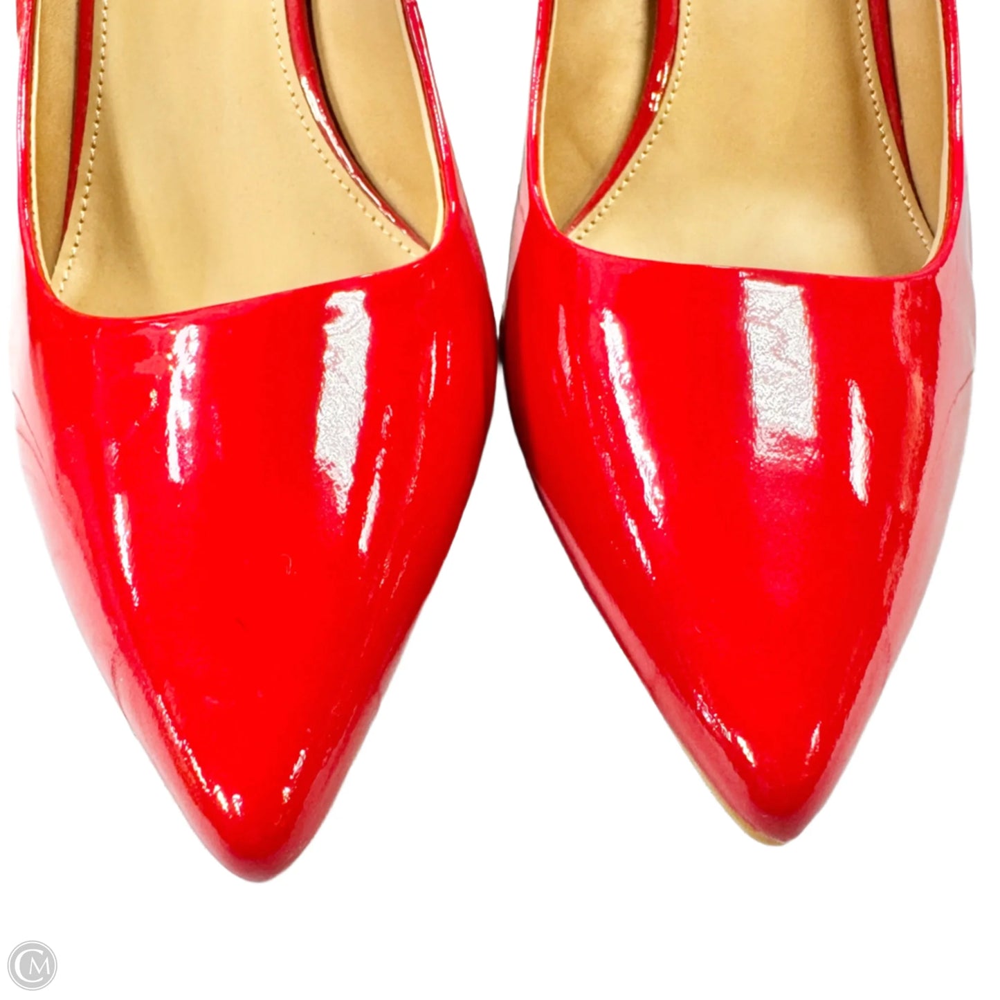 Shoes Heels Stiletto By Calvin Klein In Red, Size: 8