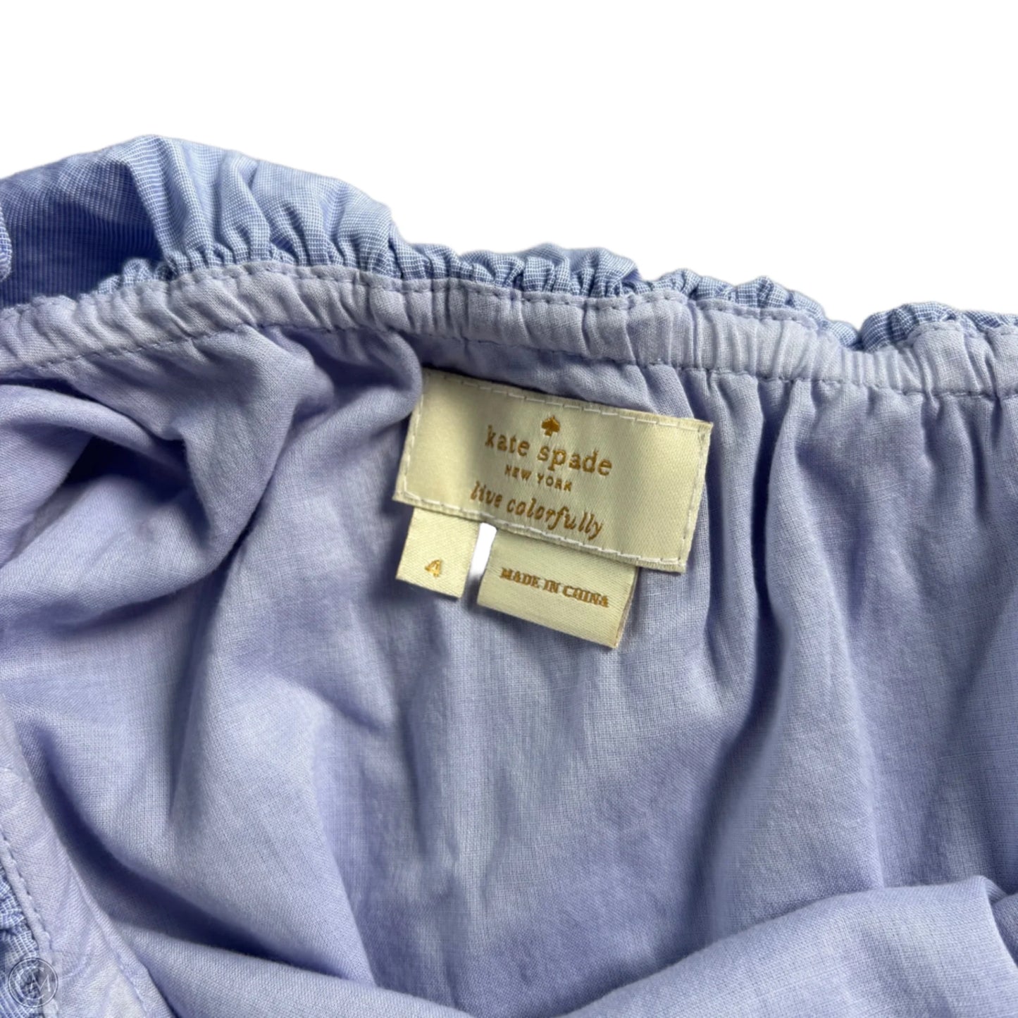 Romper Designer By Kate Spade In Blue, Size: S