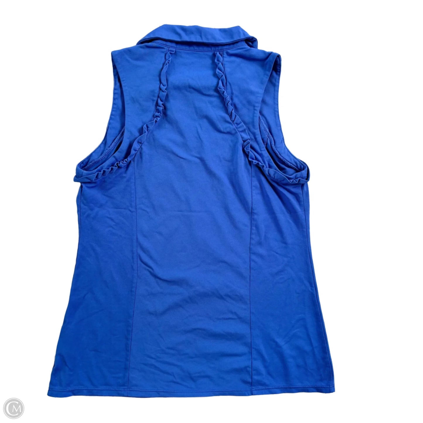 Top Sleeveless Designer By Lilly Pulitzer In Blue, Size: M