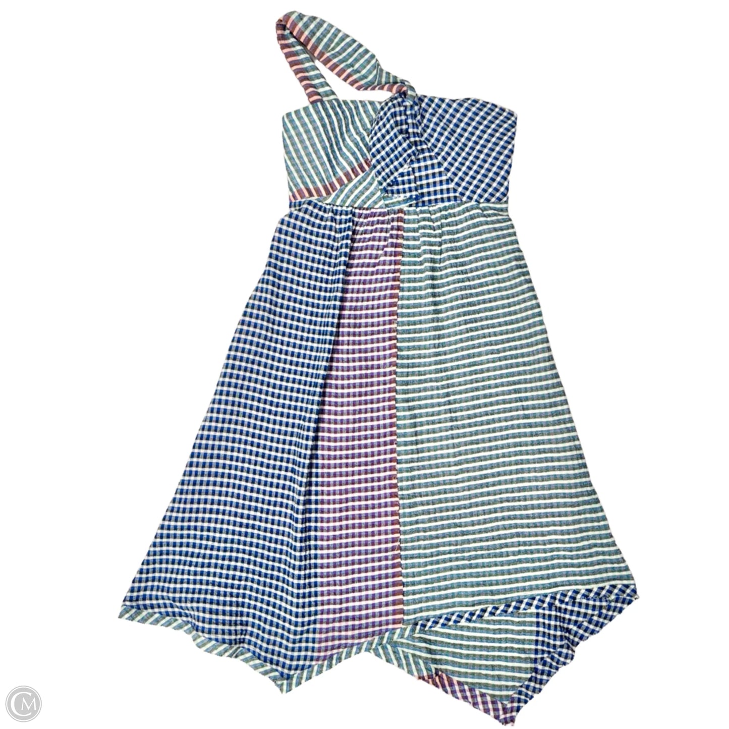 Dress Casual Midi By Maeve In Checkered Pattern, Size: S