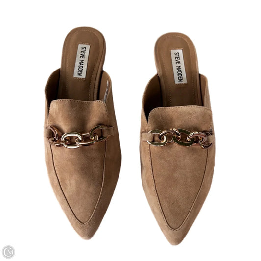 Shoes Flats By Steve Madden In Tan, Size: 10