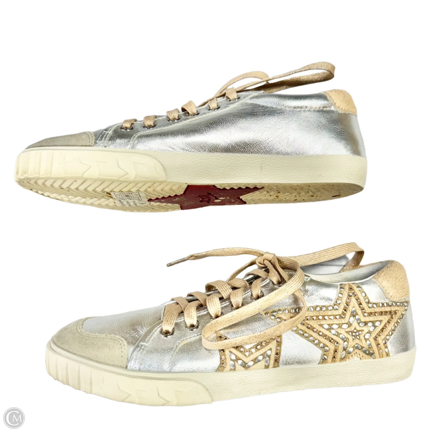 Shoes Sneakers By Ash In Silver, Size: 8.5