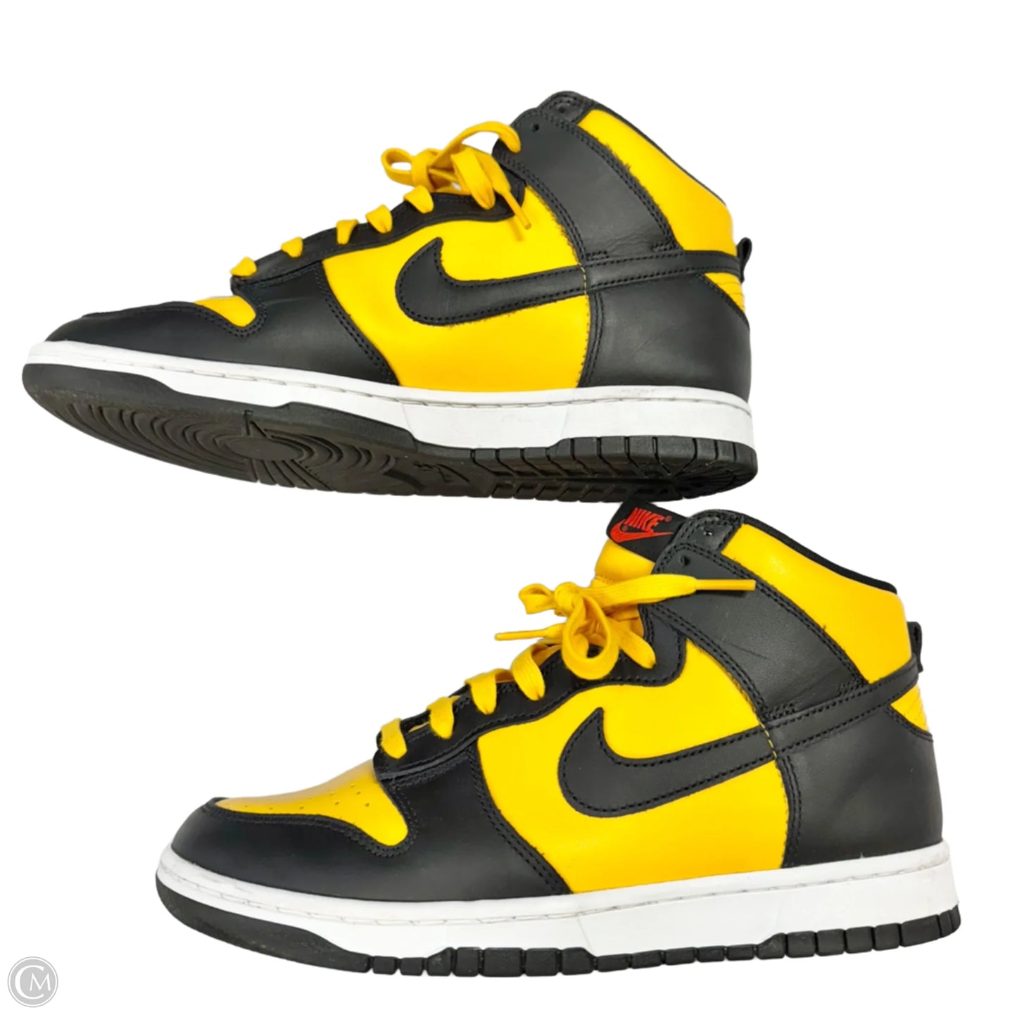 Shoes Sneakers By Nike In Black & Yellow, Size: 11