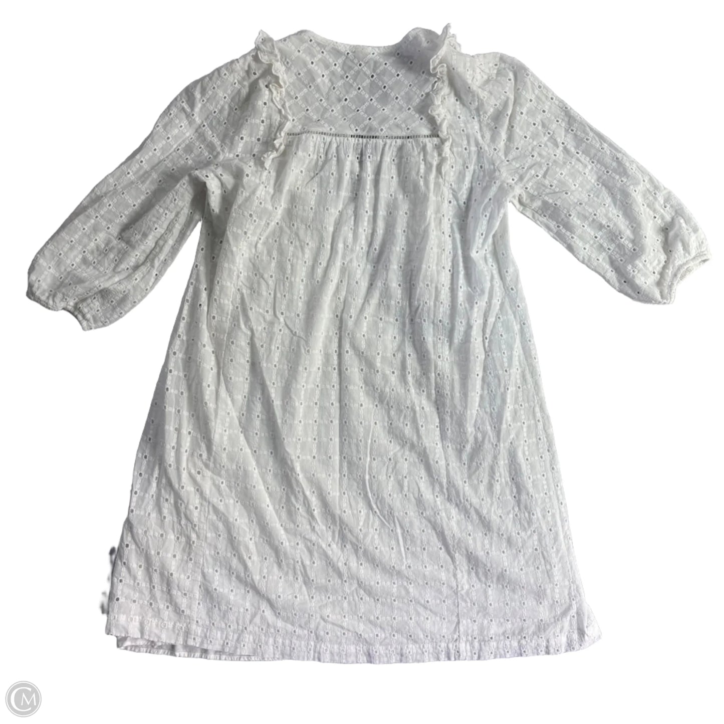 Dress Casual Short By Anthropologie In White, Size: M