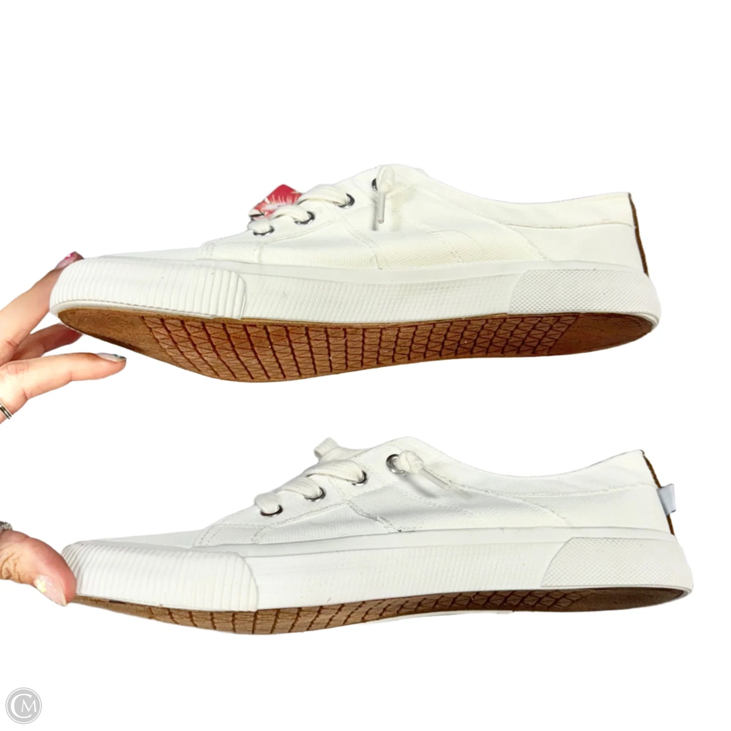 Shoes Sneakers By Tommy Bahama In White, Size: 9.5