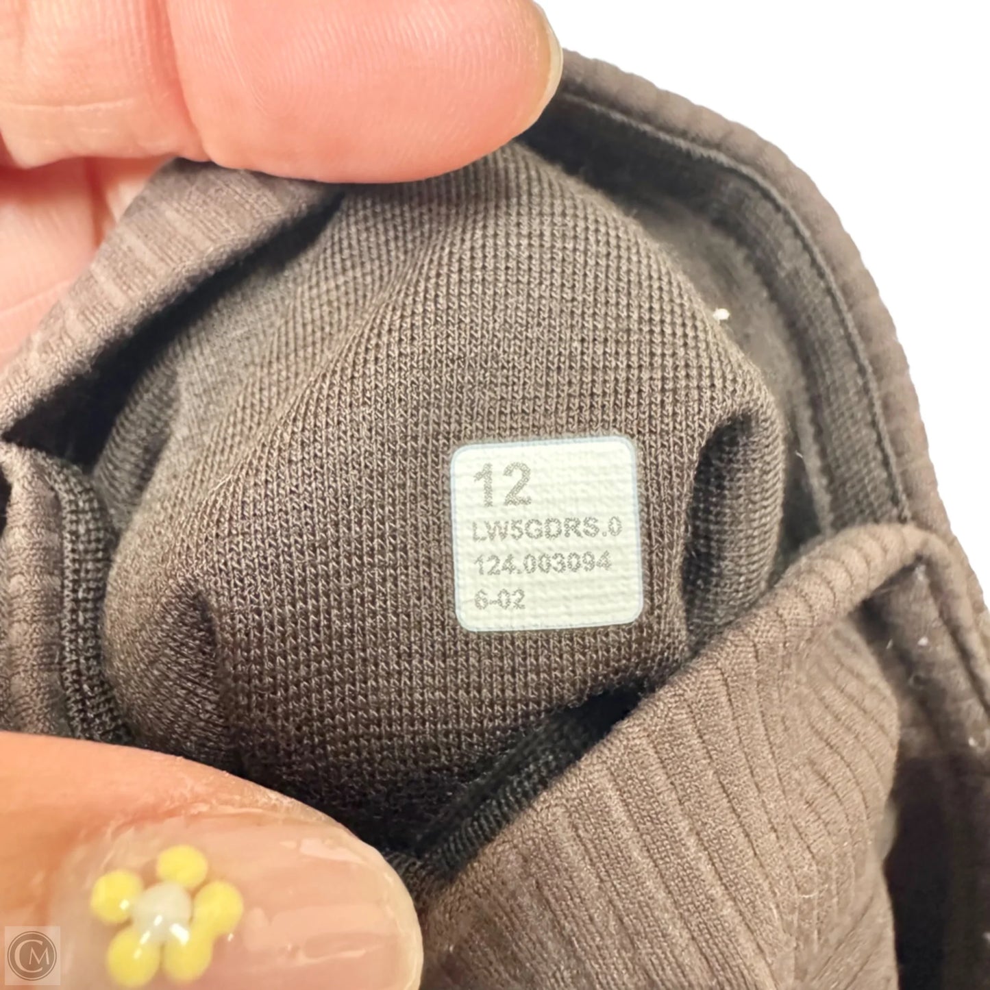 Athletic Pants By Lululemon In Brown, Size: L
