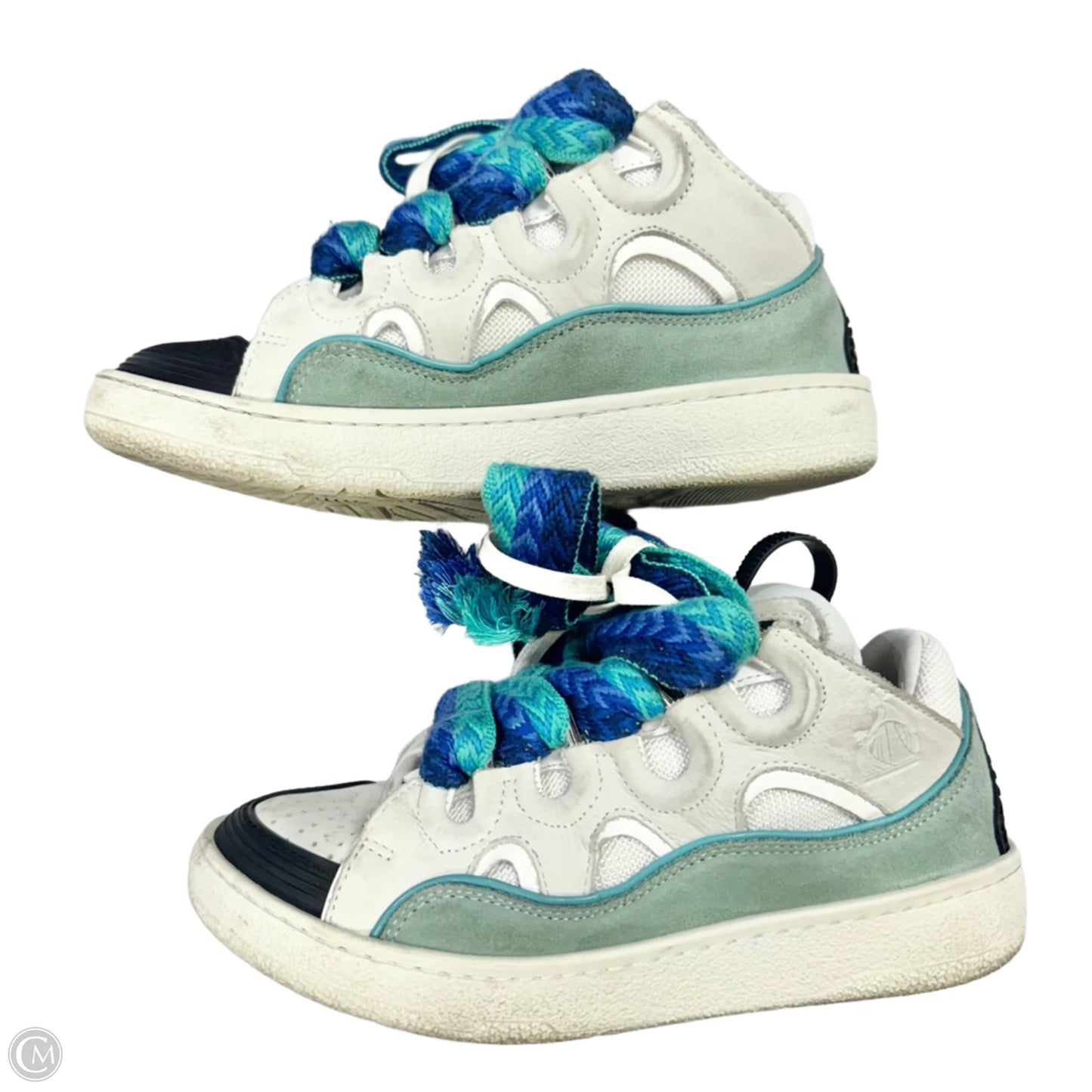 Shoes Designer By Lanvin In Blue, Size: 5.5