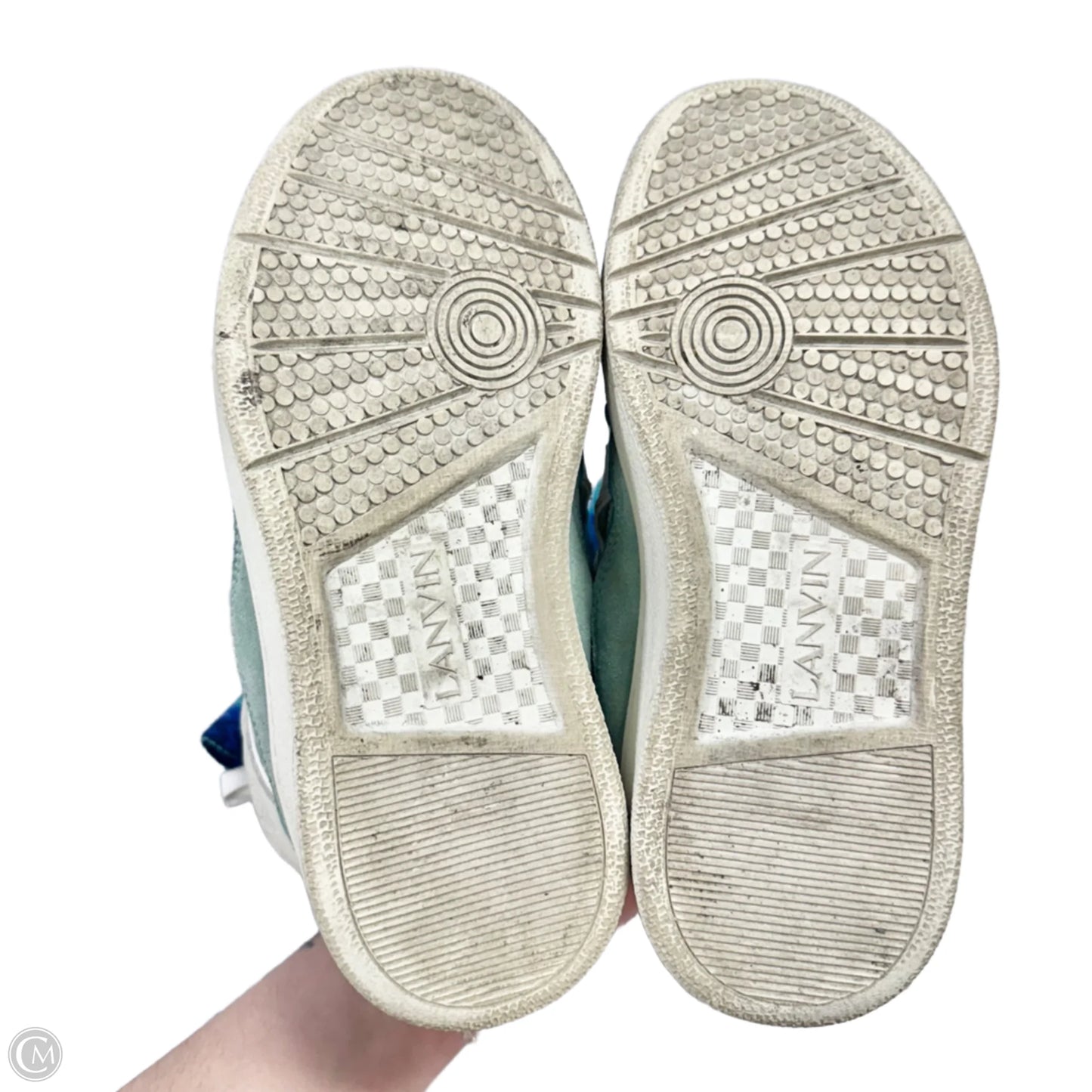 Shoes Designer By Lanvin In Blue, Size: 5.5