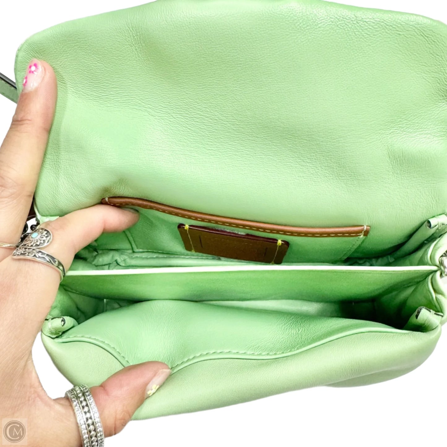 Crossbody Designer By Coach, Size: Small