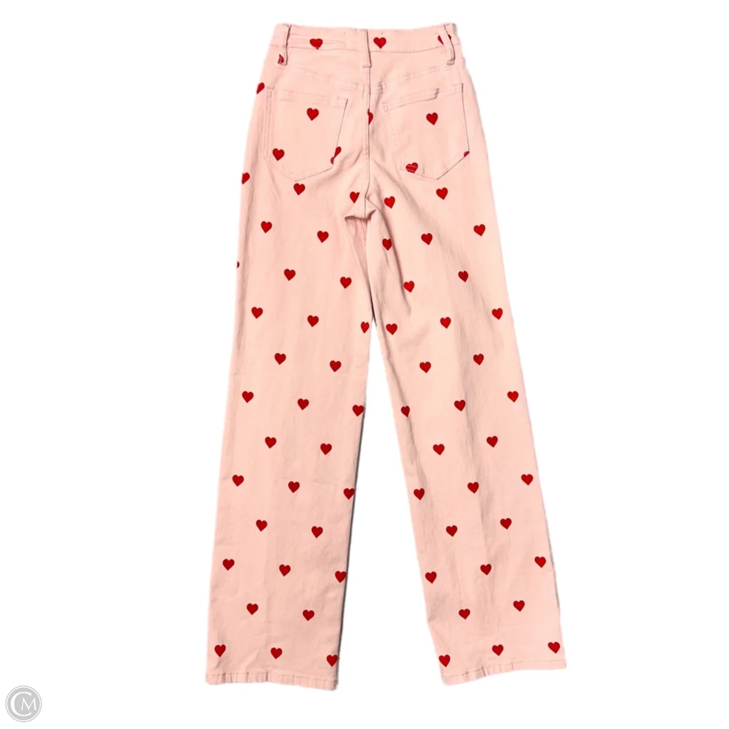 Jeans Boyfriend By Fashion Nova In Pink Denim, Size: 0