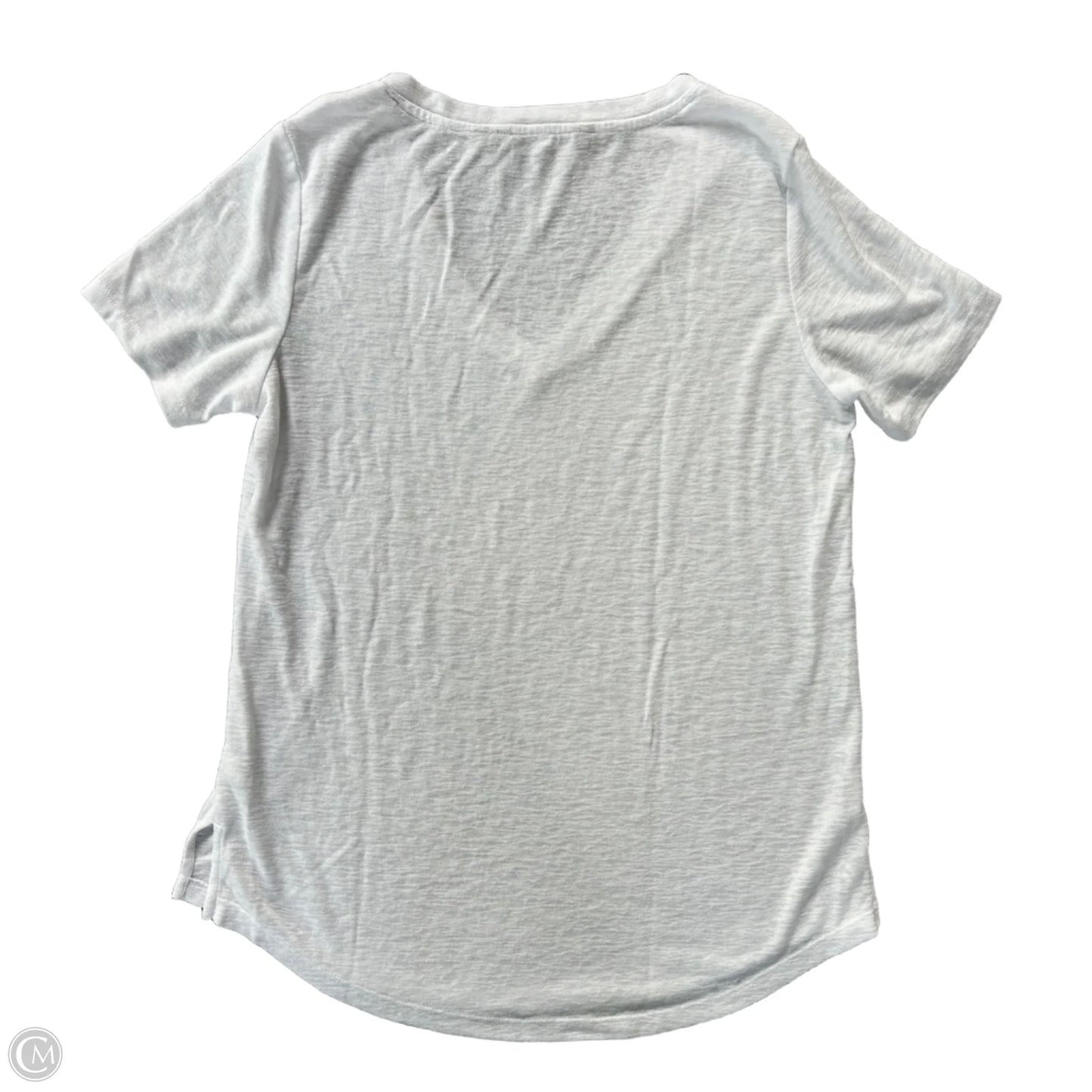 Athletic Top Short Sleeve By Athleta In White, Size: S