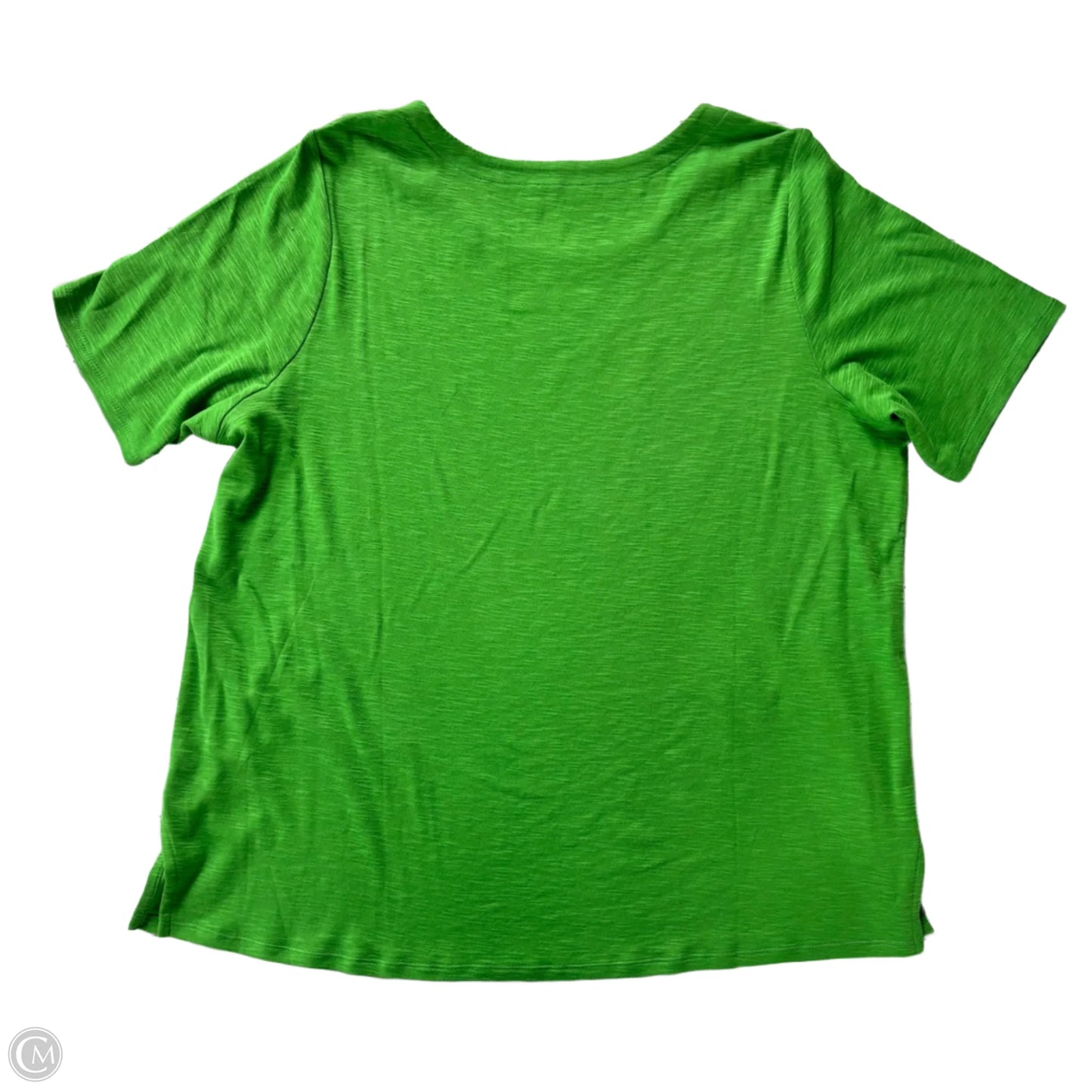 Top Short Sleeve By J. Jill In Green, Size: Xl