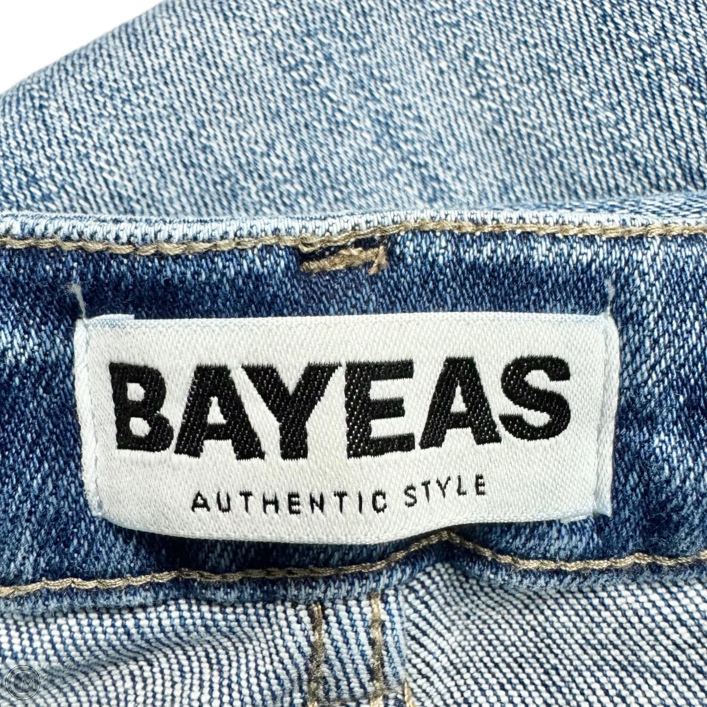 Jeans Straight By Bayeas In Blue Denim, Size: 6