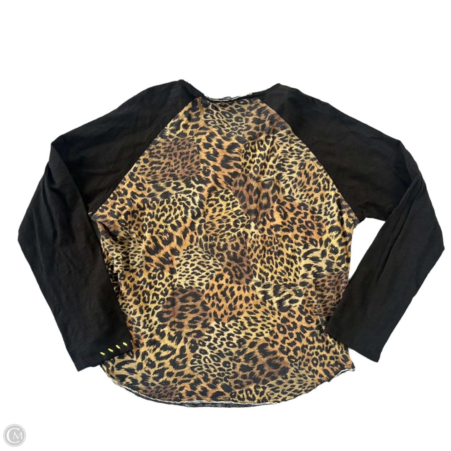 Top Long Sleeve By Lisa Todd In Animal Print, Size: L