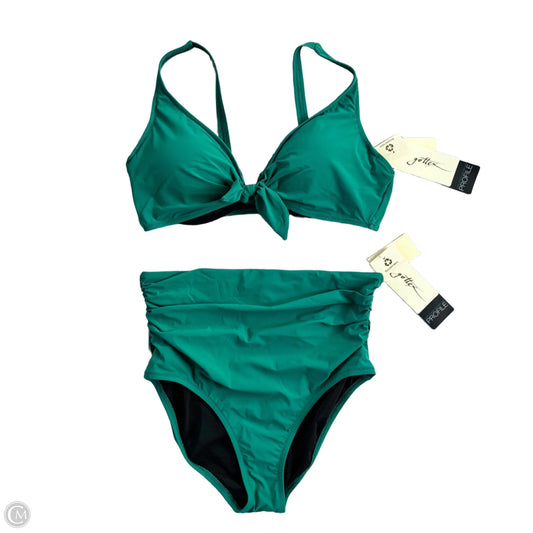 Swimsuit 2pc By Gottex In Green, Size: L