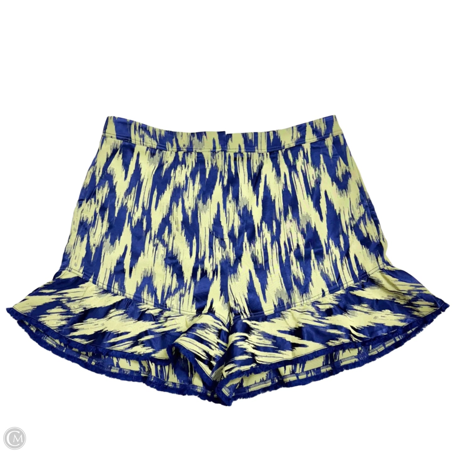 Shorts By Cinq A Sept In Blue & Green, Size: 14