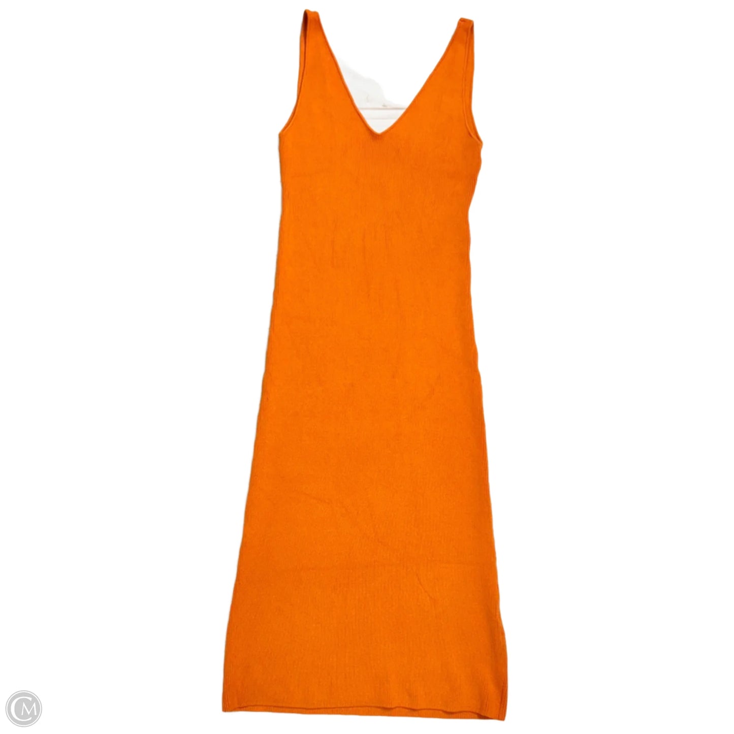 Dress Casual Midi By Free People In Orange, Size: L