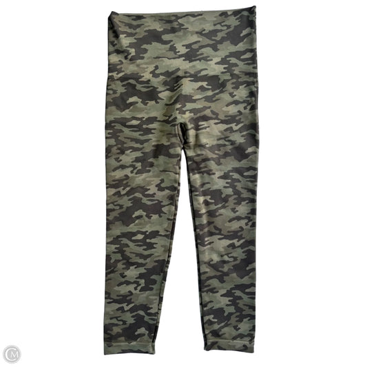 Pants Leggings By Spanx In Camouflage Print, Size: Xl