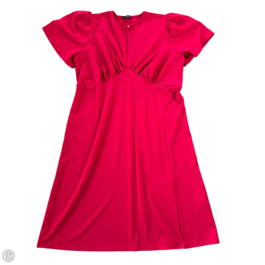 Dress Casual Midi By Quiz In Red, Size: L