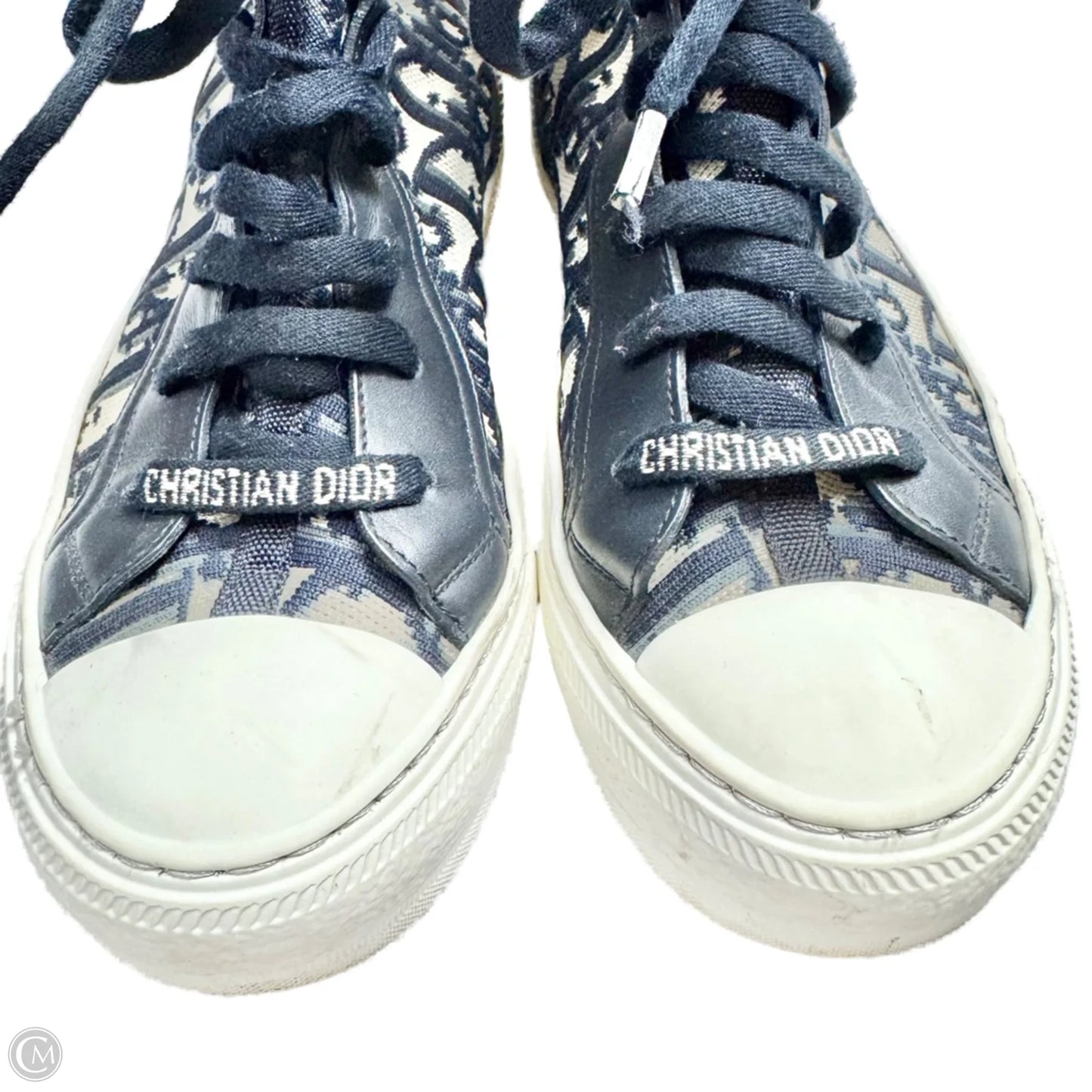 Shoes Luxury Designer By Dior In Navy, Size: 5