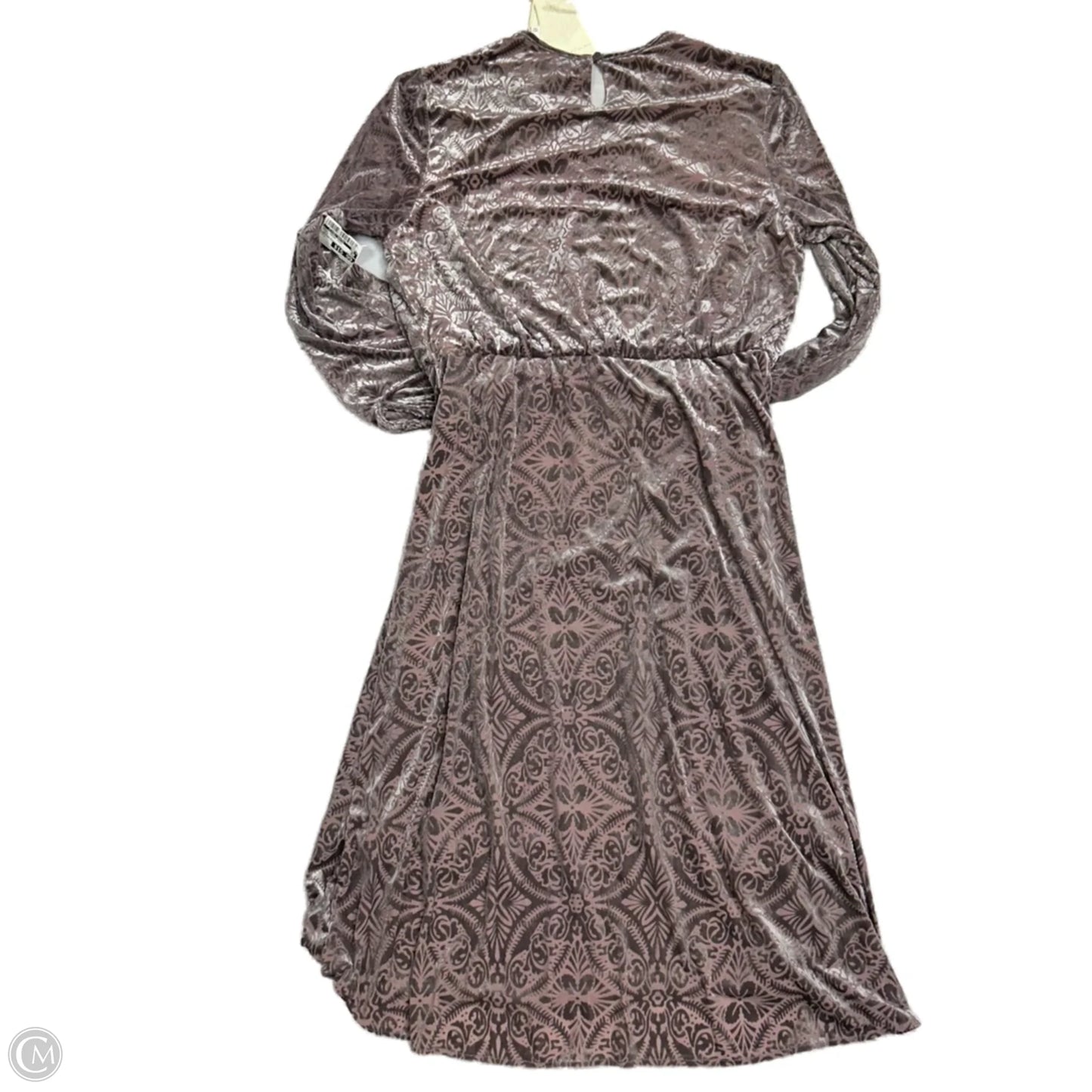 Dress Casual Midi By LaBellum Hillary Scott In Purple, Size: L