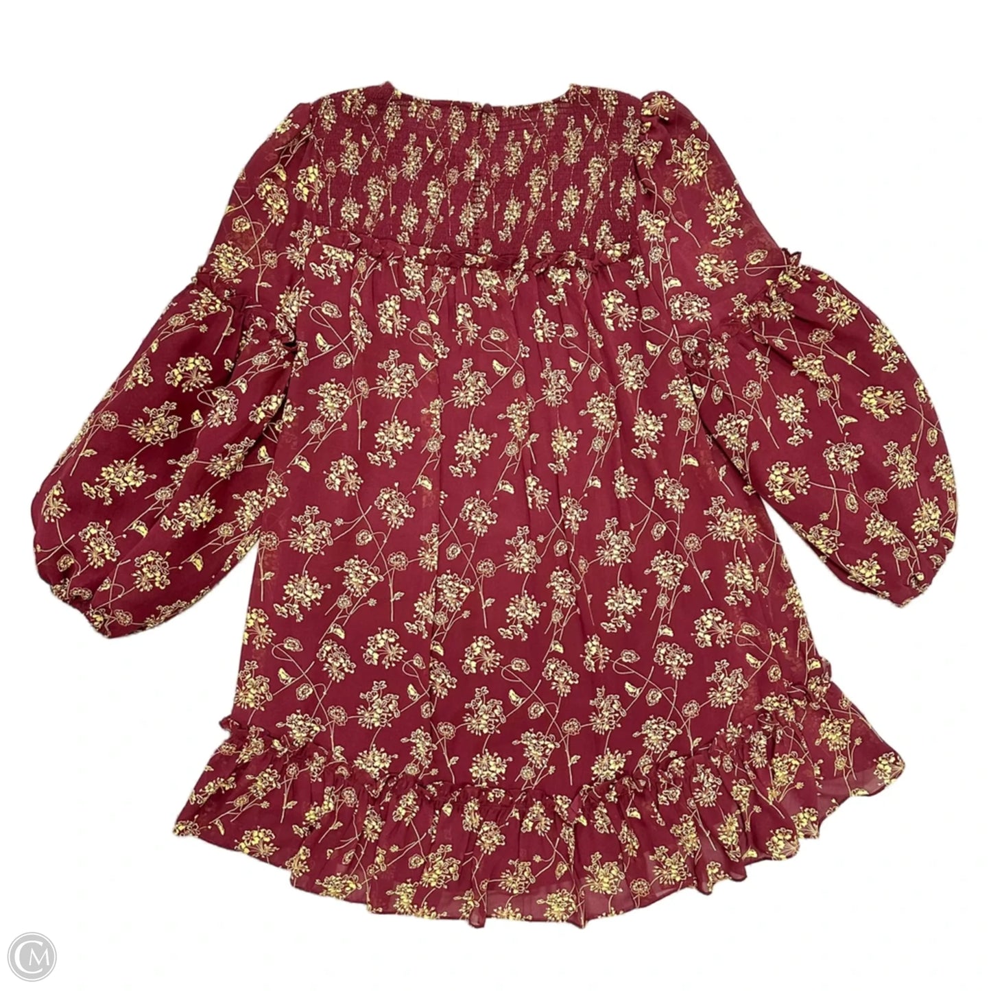 Dress Casual Midi By Cinq à Sept In Floral Print, Size: L