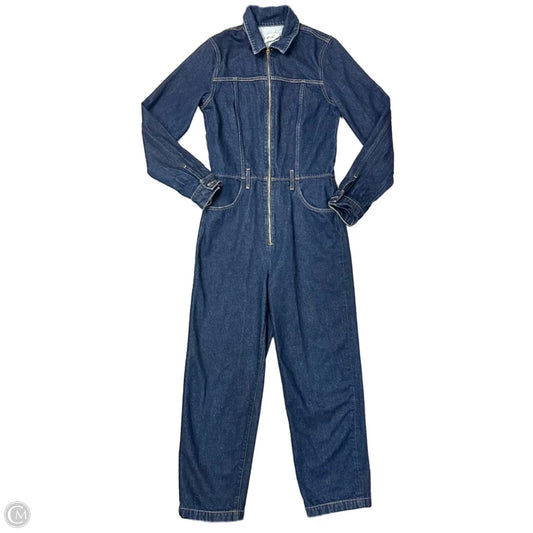 Jumpsuit By Etica In Blue Denim, Size: M