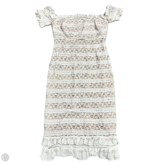 Dress Party Midi By Likely In White, Size: M