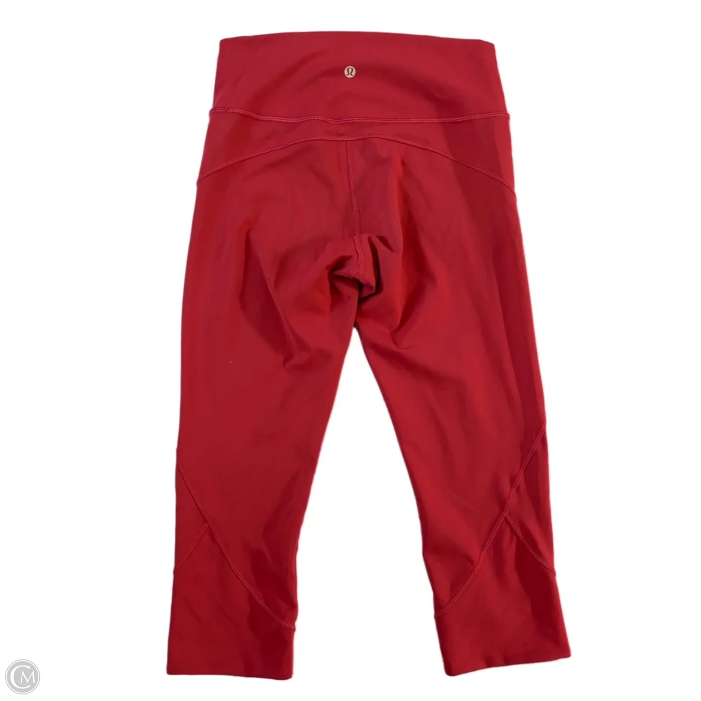 Athletic Leggings Capris By Lululemon In Pink, Size: M