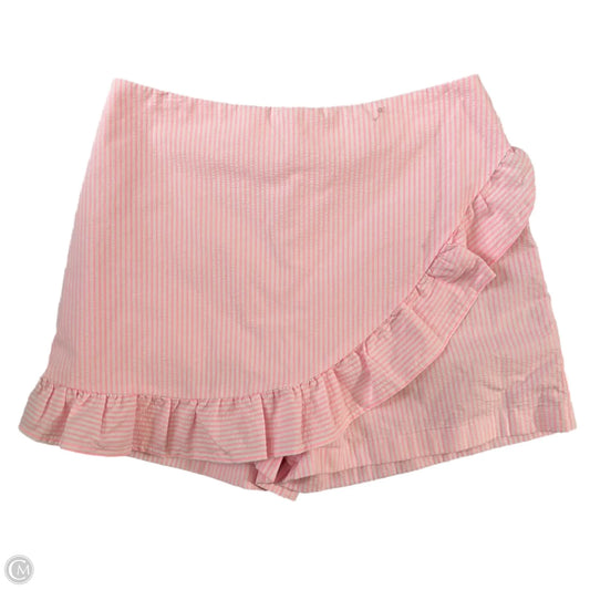 Skort Designer By Lilly Pulitzer In Striped Pattern, Size: 6