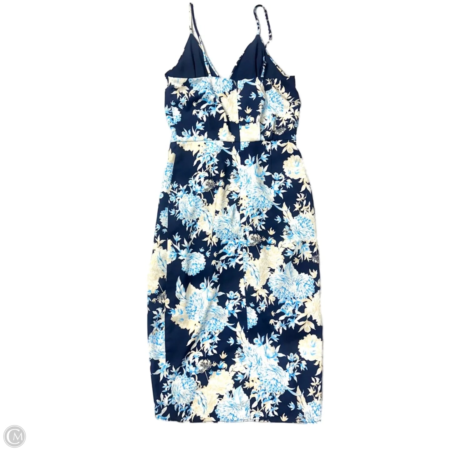 Dress Casual Midi By Chelsea 28 In Floral Print, Size: Xs