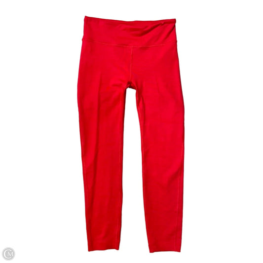 Athletic Leggings By Outdoor Voices In Red, Size: S