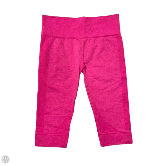 Athletic Leggings Capris By Lululemon In Pink, Size: M