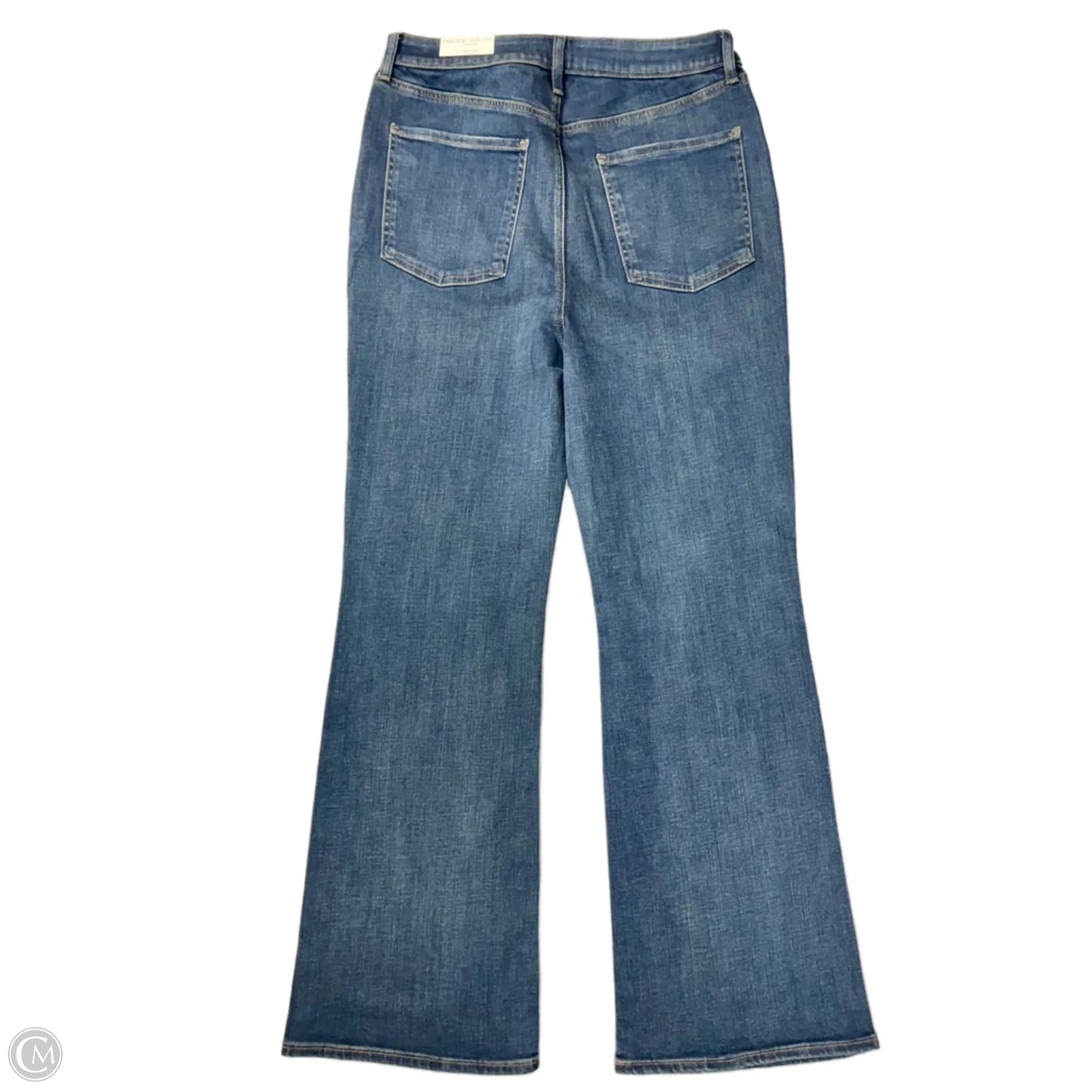 Jeans Flared By Chicos In Blue Denim, Size: 14
