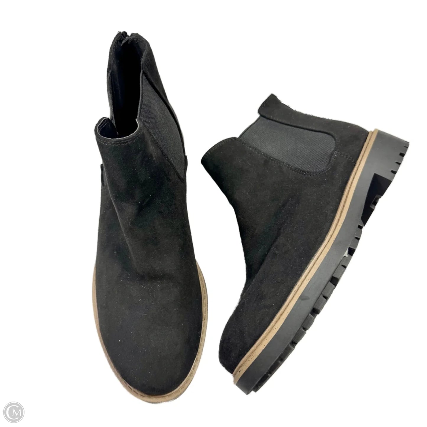 Boots Ankle Flats By E Spirit In Black, Size: 7