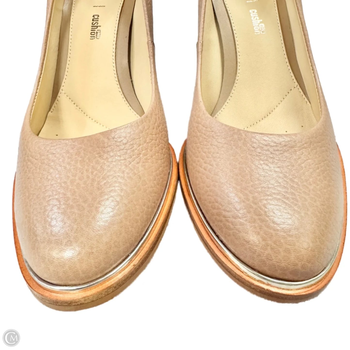 Shoes Heels Block By Clarks In Tan, Size: 8