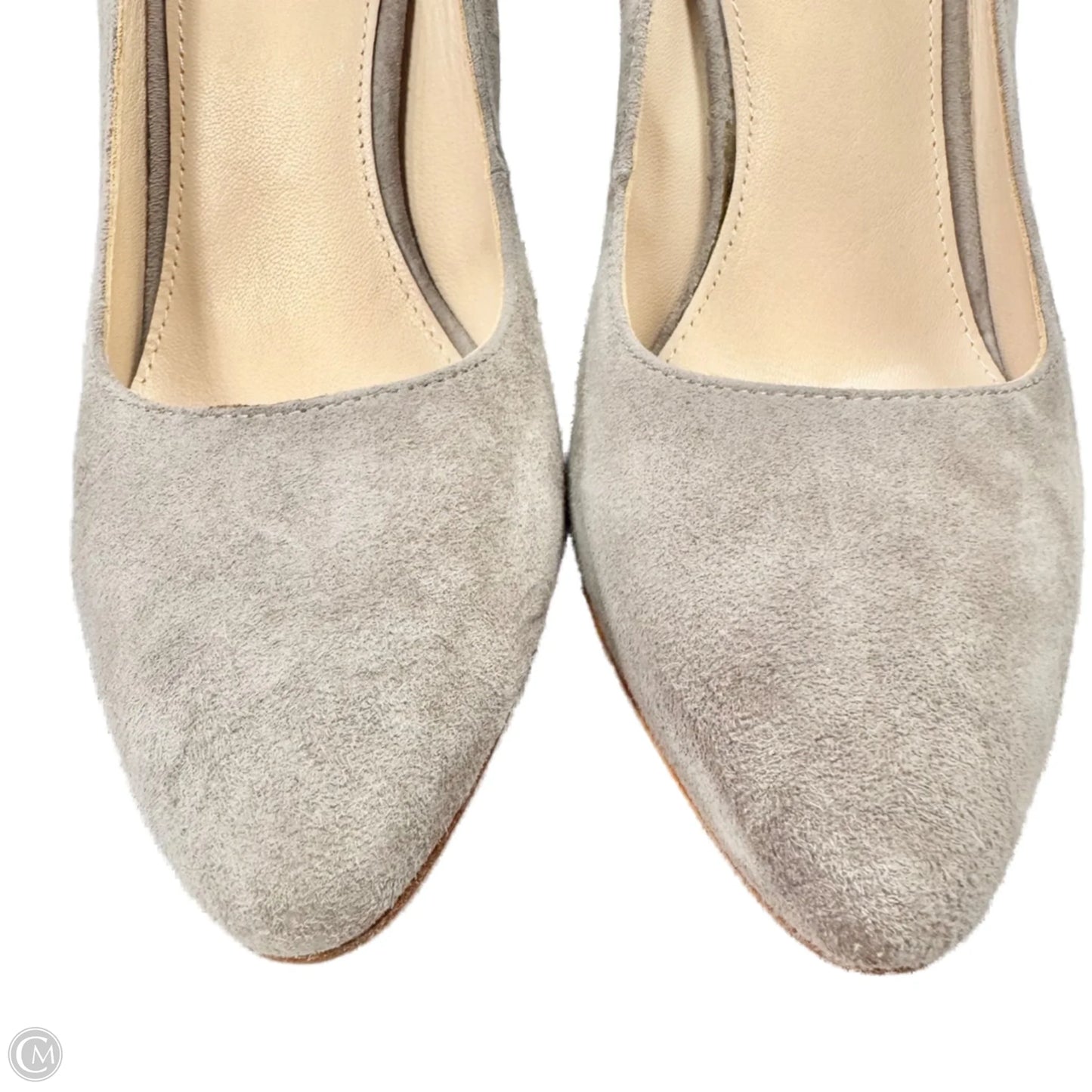 Shoes Heels Block By Marc Fisher In Grey, Size: 7.5