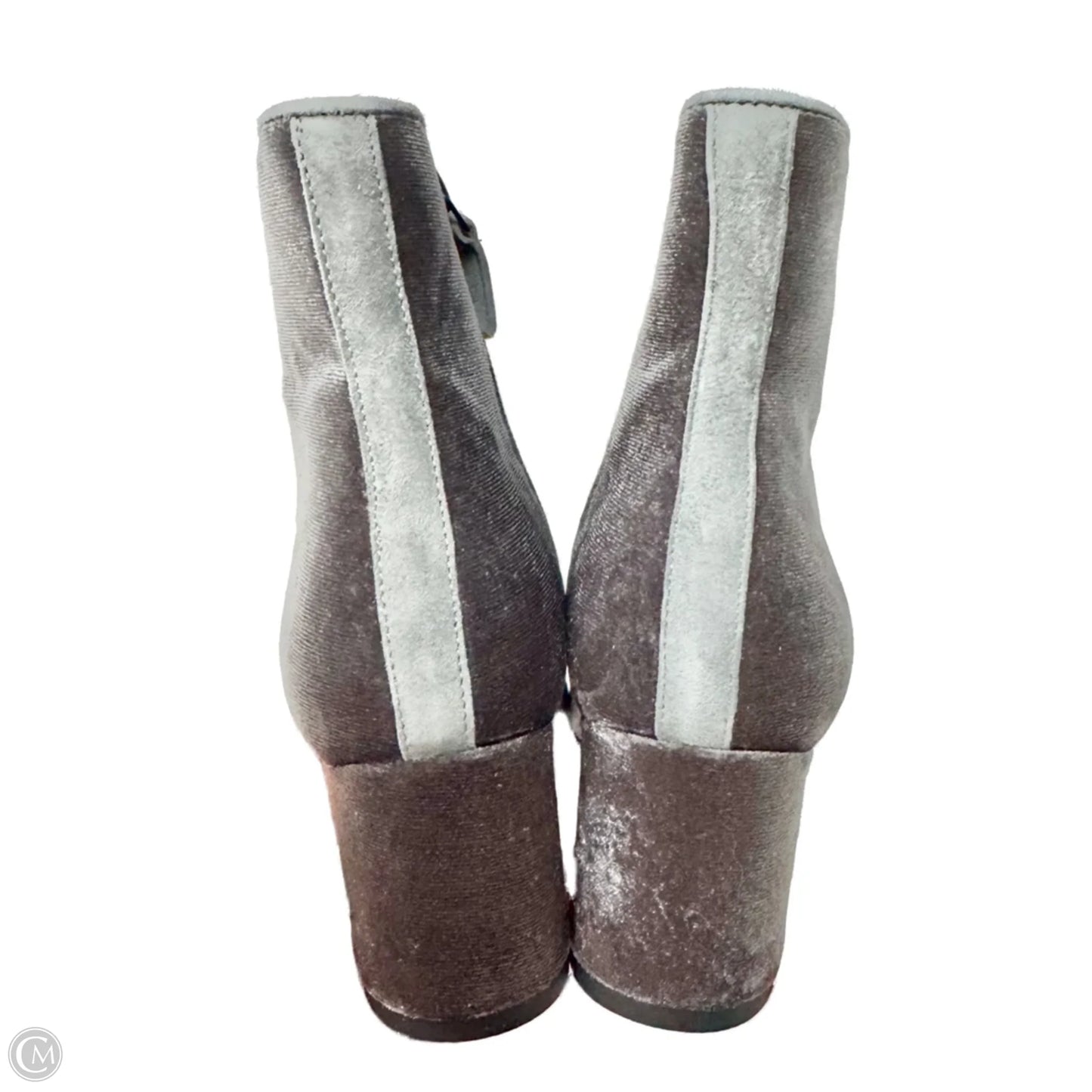 Boots Ankle Heels By J. Crew In Grey, Size: 7