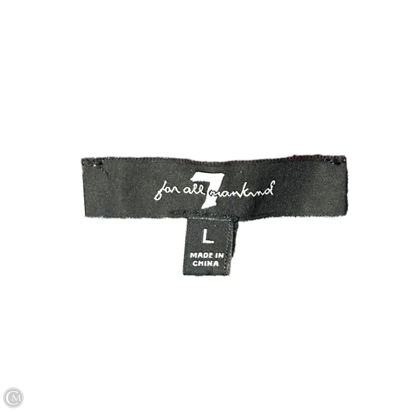 Pants Other By 7 For All Mankind In Maroon, Size: L