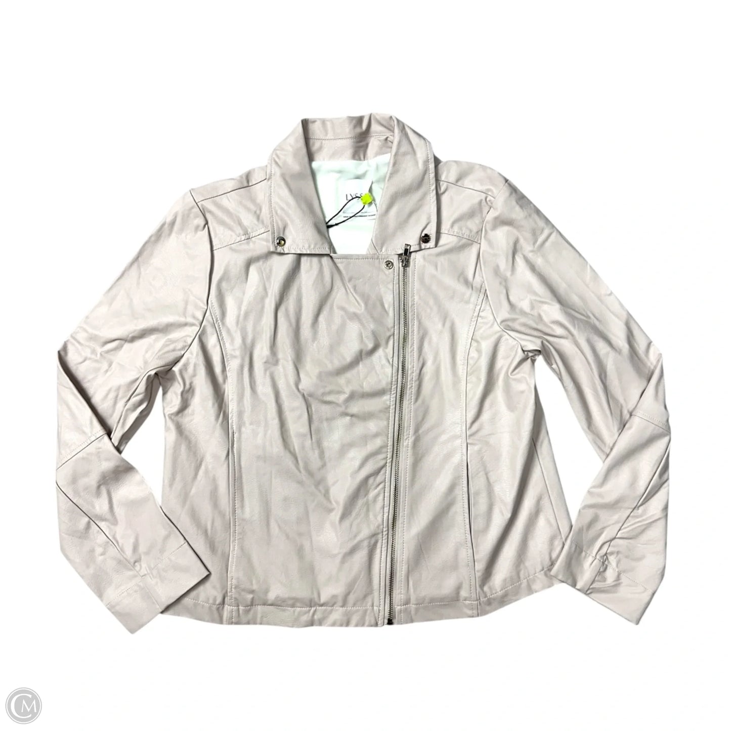 Jacket Moto By Lysse In Mauve, Size: Xl