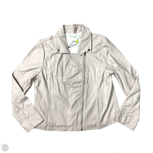 Jacket Moto By Lysse In Mauve, Size: Xl