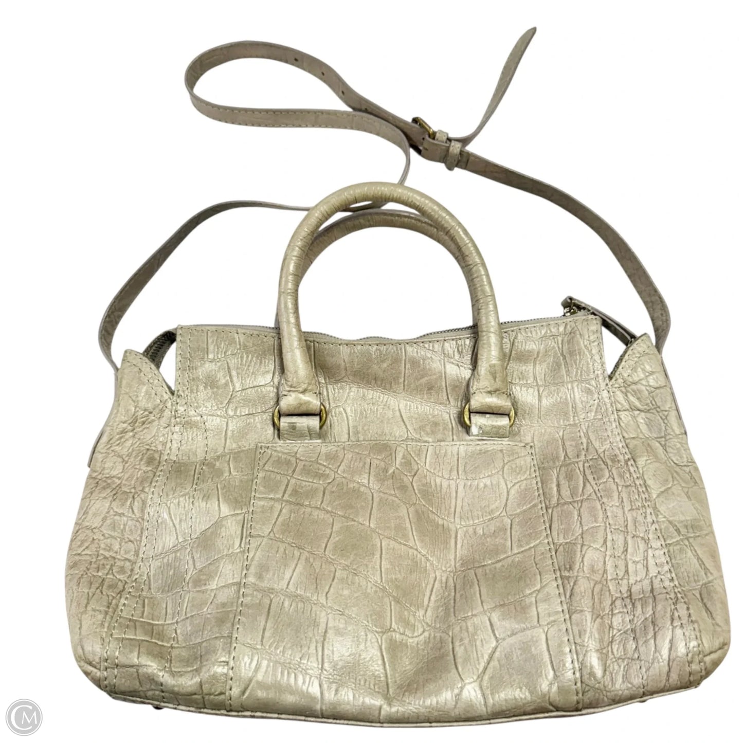 Handbag Leather By American Leather Co, Size: Medium