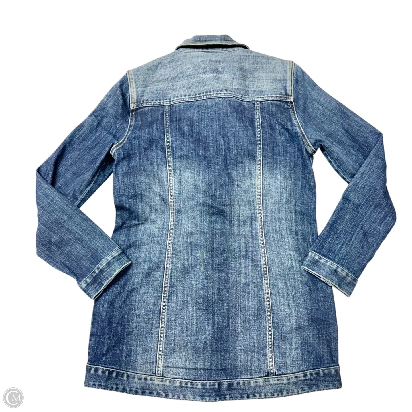 Jacket Denim By Liverpool In Blue Denim, Size: S