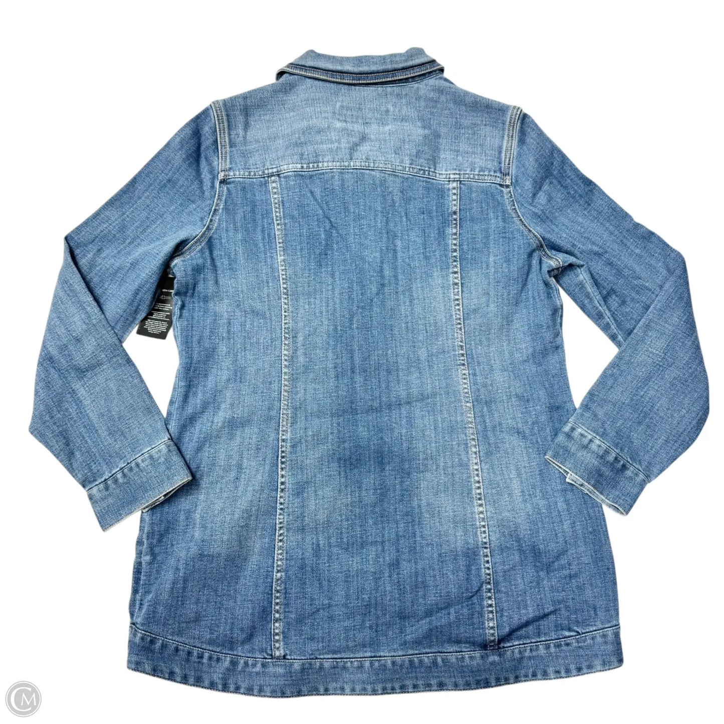 Jacket Denim By Liverpool In Blue Denim, Size: M